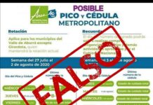 ¡Tenga cuidado!, no crea en este pico y cédula falso