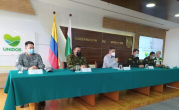 Gobernador de Antioquia anuncia toque de queda estricto a partir de medio día