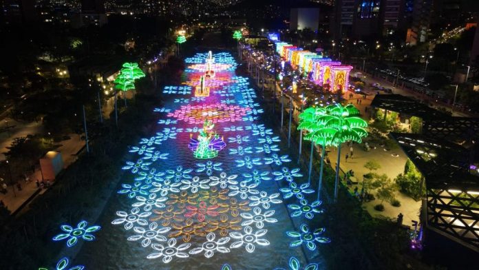 Arma tu recorrido por los Alumbrados Navideños de Medellín - Sabaneta Hoy