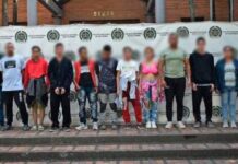 Capturan en Vegachí a 14 integrantes del Clan del Golfo, incluida una concejala