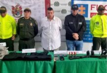 A la cárcel alias «Federico», uno de los más buscados en el Magdalena Medio antioqueño.