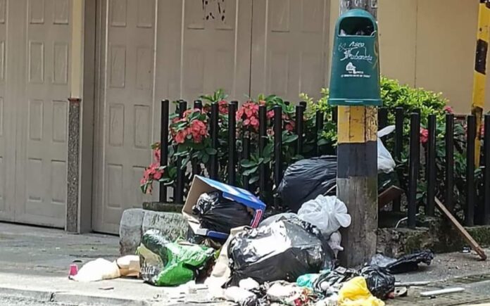 Basura en Sabaneta