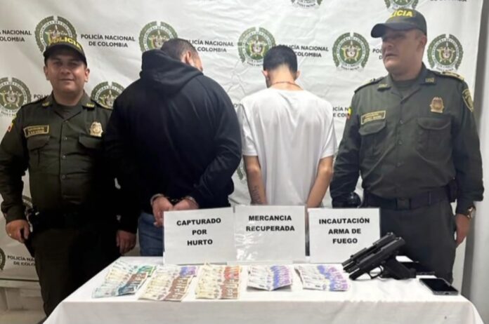 Capturados por robar supermercado