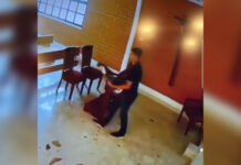 ¡Increíble!, en Envigado un hombre entró a una iglesia y se robó imagen de la Virgen María