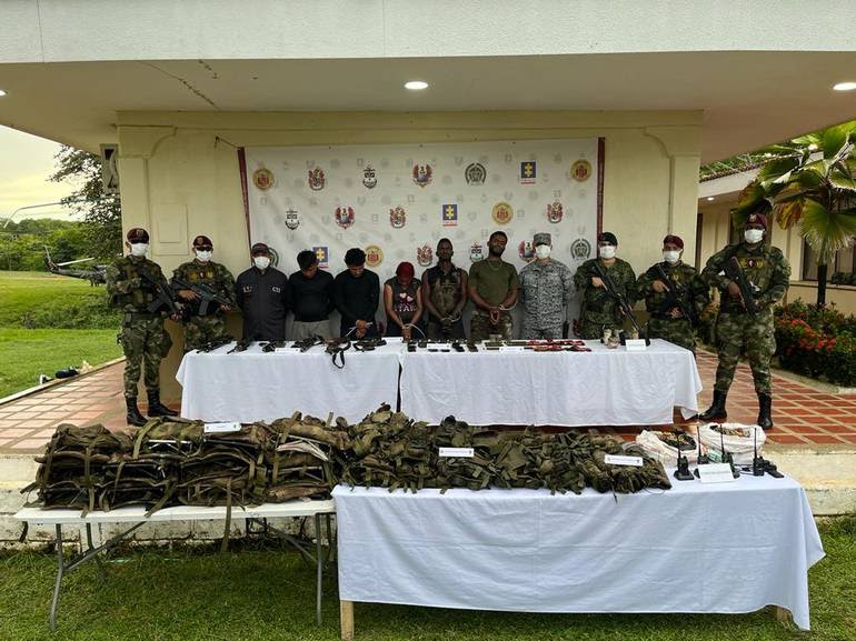 Cinco Presuntos Integrantes Del Clan Del Golfo Fueron Capturados En ...