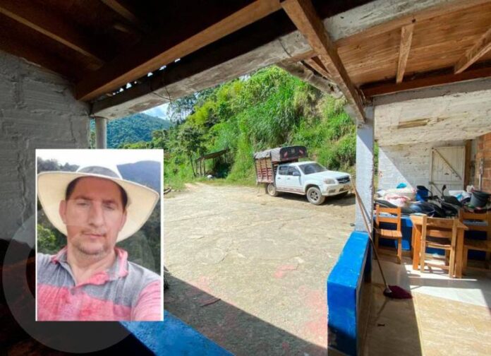 Hombre asesinado en Caldas