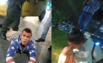 Ladrones amarraron dentro de un vehículo a taxista para robarlo en Sabaneta