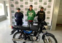 Ladrón que intimidaba a sus víctimas con cuchillo de carnicero fue capturado en Rionegro
