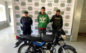 Ladrón que intimidaba a sus víctimas con cuchillo de carnicero fue capturado en Rionegro