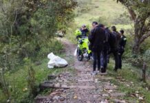 Encuentran el cuerpo descuartizado de una persona en Barbosa