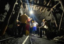 Seis mineros están atrapados en una mina en Amagá