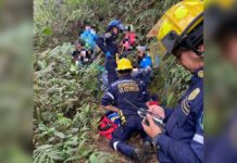 Cinco mujeres fueron rescatadas de una reserva forestal en La Estrella