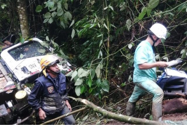 Accidente que dejó a tres personas heridas