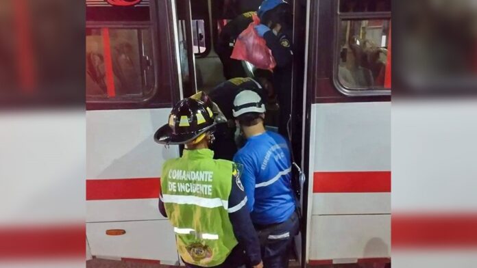Hombre que falleció en un bus