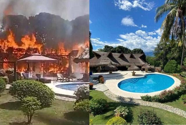 Incendio en Santa Fe de Antioquia