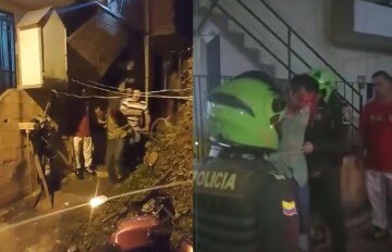 Hombre golpeado en Andes