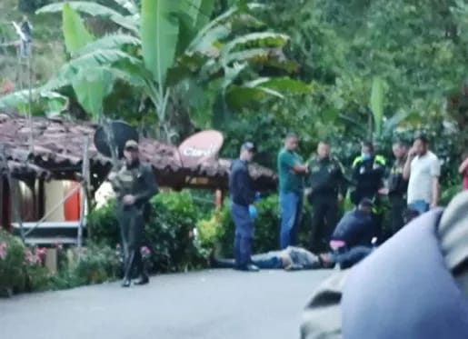 Hombres asesinado en Betania