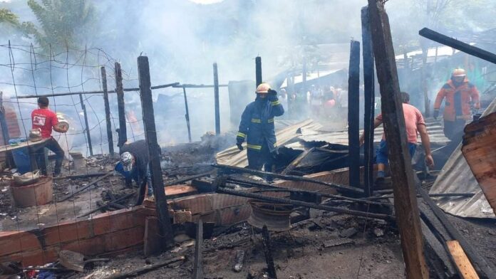 Incendio en Dabeiba