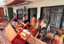 Dos personas desaparecidas dejaron las fuertes lluvias de las últimas horas en Rionegro