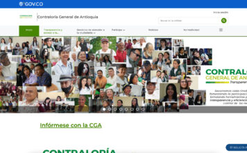 La Contraloría General de Antioquia renueva su página web, ya es más accesible para la ciudadanía
