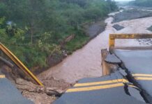 Totalmente cerrada está la vía Medellín – Santa Fe de Antioquia por colapso del puente Tonusco