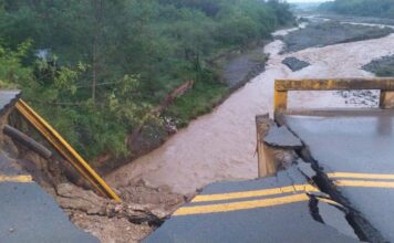 Totalmente cerrada está la vía Medellín – Santa Fe de Antioquia por colapso del puente Tonusco