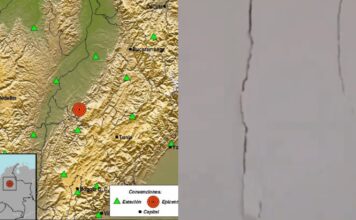 En videos, así se sintió fuerte temblor esta madrugada en Antioquia