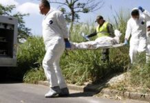 En Bello encontraron un cadáver envuelto en sábanas