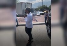 Protestas en la entrada a Girardota tienen colapsada la movilidad en la Autopista Norte