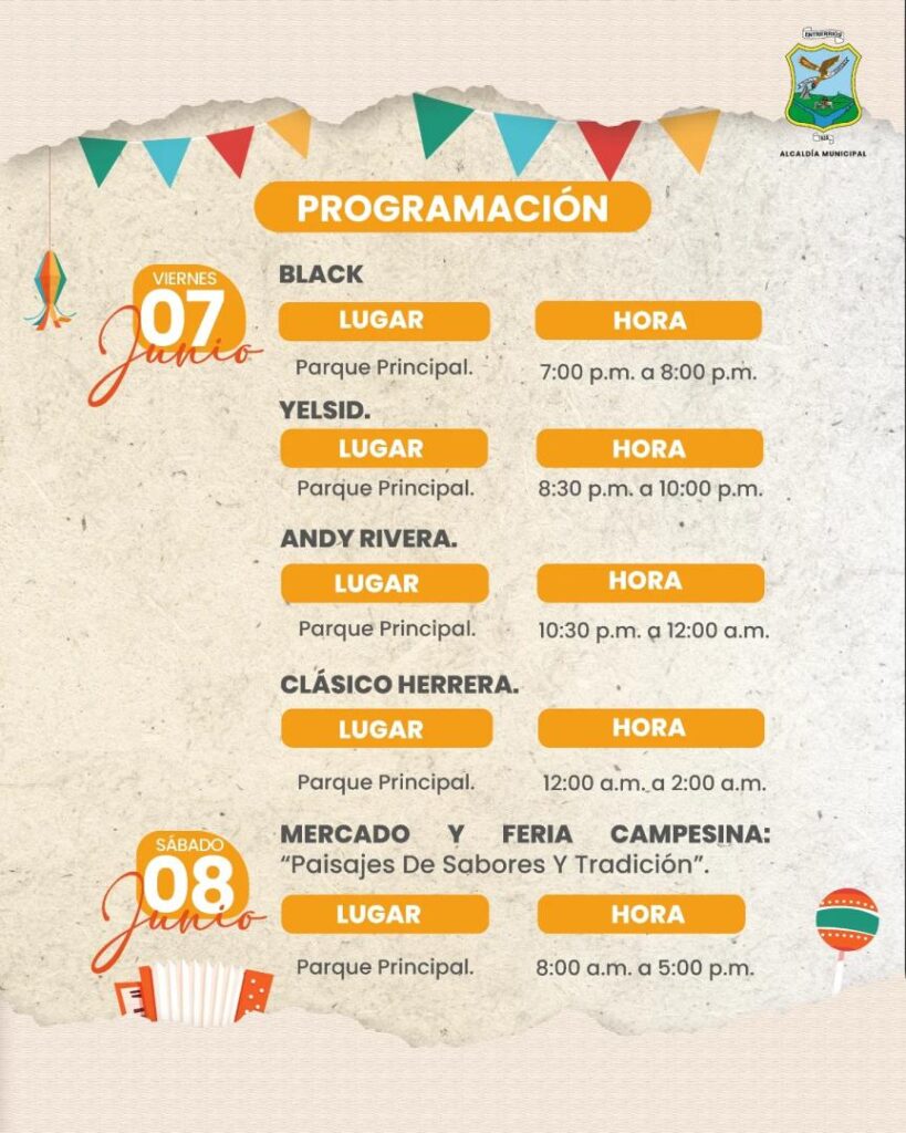 ¡Gratis!, Jorge Celedón y otros artistas estarán cantando este fin de semana en varios municipios de Antioquia 4 ¡Gratis!, Jorge Celedón y otros artistas estarán cantando este fin de semana en varios municipios de Antioquia