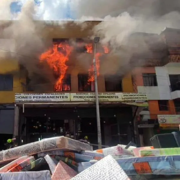 Incendio en el Hueco