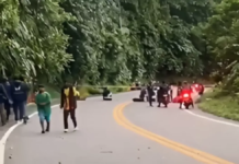 Comunidades indígenas bloquean la vía Medellín – Urabá