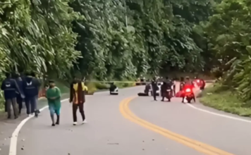 Comunidades indígenas bloquean la vía Medellín – Urabá