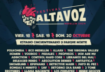 Cartel oficial del Festival Altavoz 2024