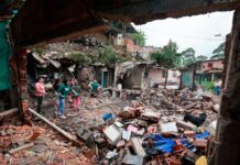 Explosión en polvorería deja dos heridos y afecta ocho viviendas en Caldas