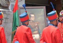 Alcaldes de El Santuario, Rionegro y Concepción rinden homenaje al General Córdova