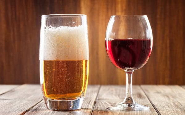 vino y cerveza
