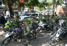 Nuevo escuadrón militar y policial refuerza la seguridad en el Norte del Valle de Aburrá