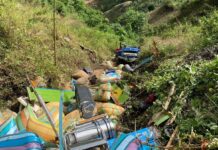 Accidente de una chiva en Ituango deja un muerto y cuatro heridos