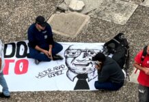 Estudiantes de la UdeA protestan por crisis financiera