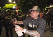 La chiva de Westcol fue intervenida por la Policía