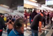 Activación accidental de gas pimienta detuvo un tren del metro en San Antonio