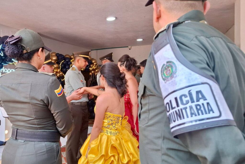 Siete quinceañeras festejaron su cumpleaños en Girardota