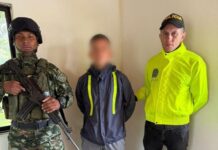 Capturan a soldado en Antioquia por colaborar con el Eln y coordinar envíos de armas Capturan a soldado en Antioquia por colaborar con el Eln y coordinar envíos de armas