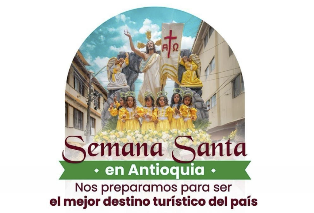 Antioquia impulsa el turismo religioso para Semana Santa con un evento especial
