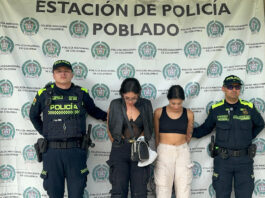 Capturadas por hurto a extranjeros