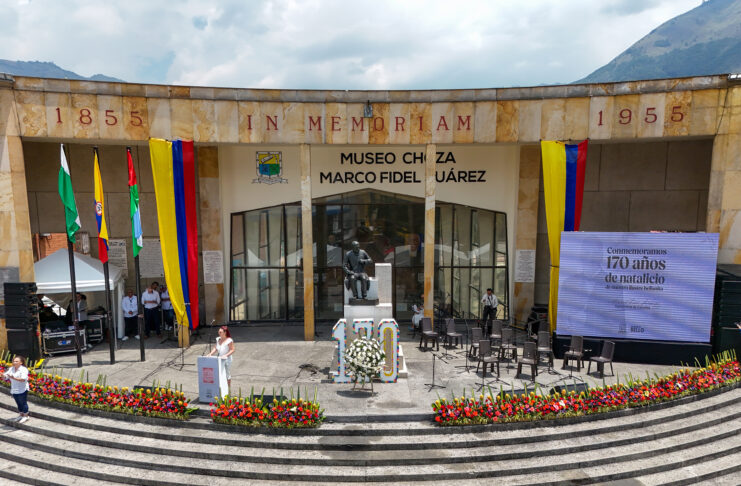 Bello honra el legado de Marco Fidel Suárez en sus 170 años de nacimiento