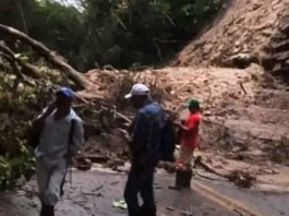 Emergencia en el Suroeste antioqueño por lluvias: seis vías bloqueadas y movilidad colapsada