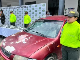 Incautan más de 50 kilos de cocaína en El Santuario: pertenecerían al Clan del Golfo