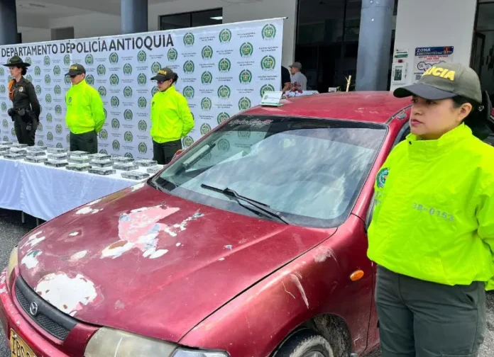 Incautan más de 50 kilos de cocaína en El Santuario: pertenecerían al Clan del Golfo